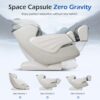 Bosscare - 2023 Brand New Update Gr8686 Massage Chairs With Ai Voice, App Control Sl Track Zero Gravity Full Body Massage Recliner - Gray - Image 7