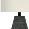 Lighting, Table Lamp, Resin, Contemporary - Black - Image 3