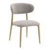 Kacey - 5 Piece Round Table Dining Room Set With Chairs - Natural - Image 3