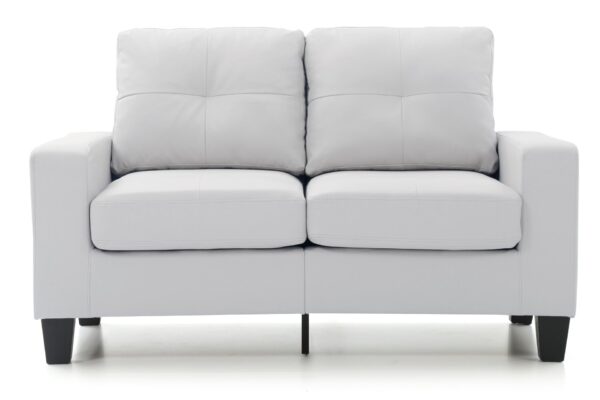 Newbury - Modular Loveseat - White