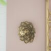 Succulent Wall Plaque (Set of 2) - Gold - Image 10