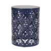 Outdoor, Metal End Table, Large - Navy Blue - Image 6