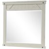 Industrial Farmhouse Mirror - White - Image 3