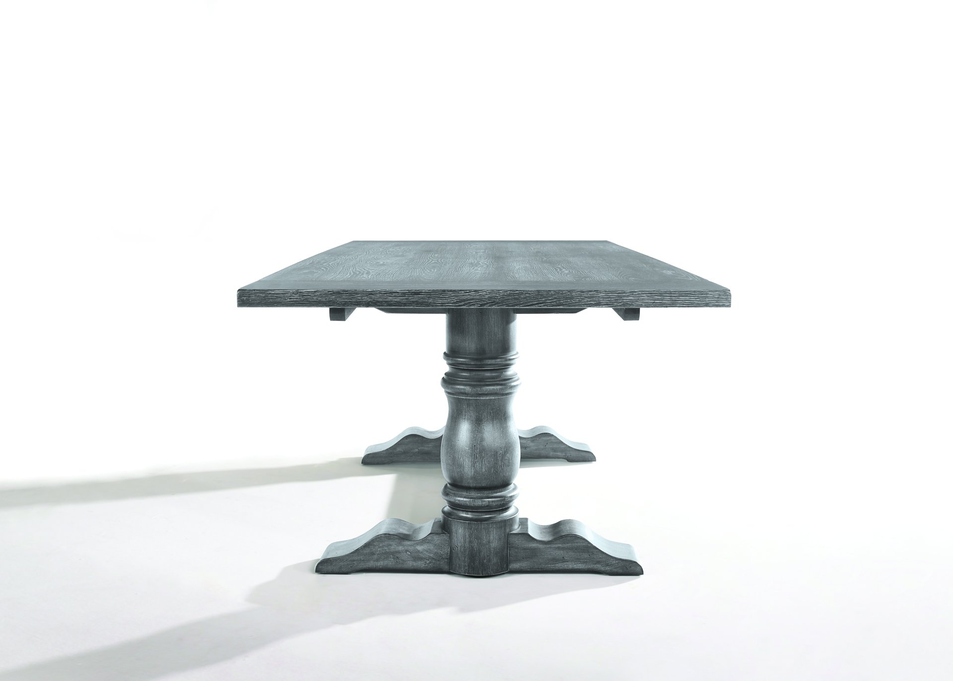 Leventis - Dining Table - Weathered Gray - Image 4