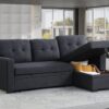 Elegant Storage Sofa - Dark Gray - Image 6