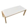Fuji - Contemporary Bench - Gold / White - Image 5