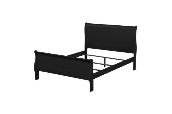 Louis Philippe - Twin Bed - Black