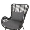 Outdoor Wicker Club Chairs With Cushions (Set of 2) - Gray - Image 13
