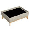 Revel - Reversible Tray Ottoman - Tan - Image 4