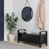 Warm Shaker - Entryway Storage Bench - Black - Image 6