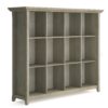 Acadian - 12 Cube Storage - Distressed Gray - Image 8