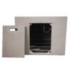 Aidan - Square Fire Pit 40, 000 Btu Magnesium Oxide - Light Gray - Image 8