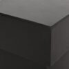 Outdoor Side Table, Patio End Table - Black - Image 6