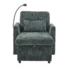 Multifunctional Recliner Sofa With Storage And Cell Phone Stand For Living Room And Bedroom - Emerald - Image 14