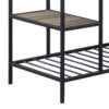 Lona - Kitchen Island - Rustic Oak / Black - Image 5