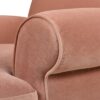 Alana Lawson - Accent Arm Chair Casters - Peach Orange - Image 5