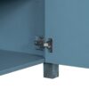 Bathroom Vanity Organizer With Sink, Solid Storage Cabinet - Retro Blue - Image 16