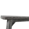 Wooden Oversized Porch Rocker Chair With Wide Seat And Tall Backrest, High Back Smooth Rocking Chairs For Outdoor & Indoor - Light Gray - Image 15