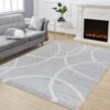 Loft Shag - 7'10" X 9'10" Shaggy Area Rug - Gray - Image 4