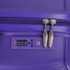 Expandable Hardshell Suitcase Double Spinner Wheels Pp Luggage Sets Lightweight Durable Suitcase With Tsa Lock, 3 Piece Set (20/24/28) - Purple - Image 22