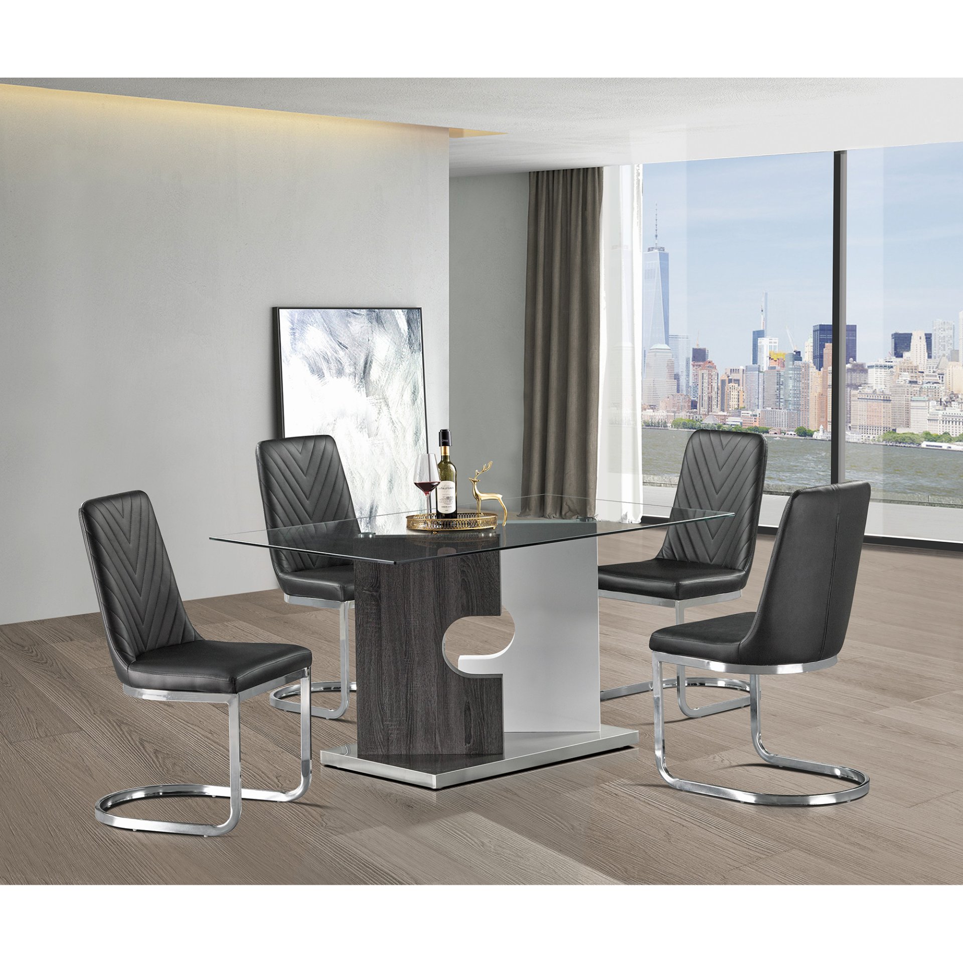 Iris - Dining Table - Gray - Image 2