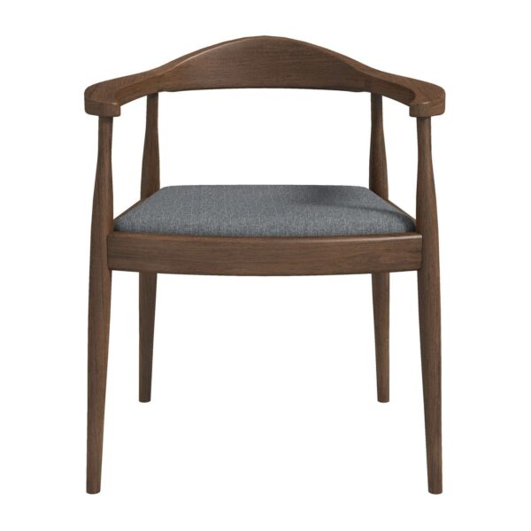 Kelly - Mid-Century Modern Dining Chair - Gray