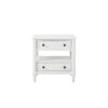 Open Nightstand With 2 Drawers - White - Image 3