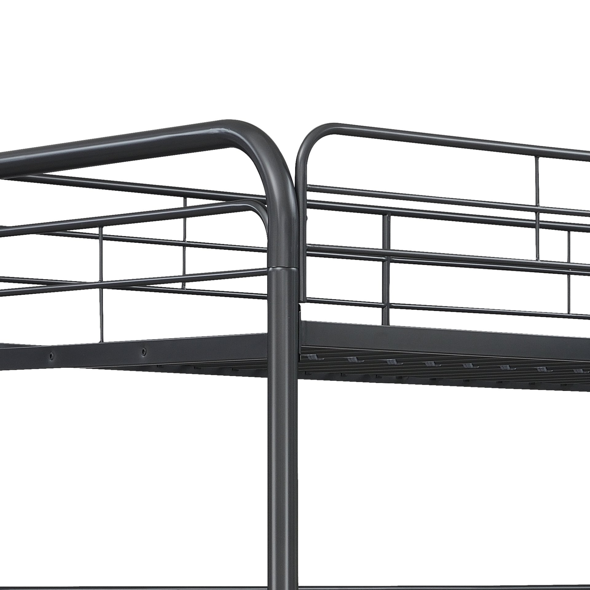 Triple Bunk Bed, Twin / Twin / Twin - Black - Image 8