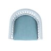 Maiden - Patio Counter Stool Sunproof Olefin (Set of 2) - Sky Blue - Image 5