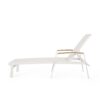 Oxton - Chaise Lounge Stylish Outdoor Seating - White - Image 8