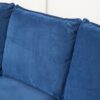 Plush Comfort Sofa - Space Blue - Image 4