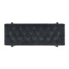 Aria - Upholstered Gold Accent Bench - Gray - Image 5