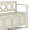 Amherst - Entryway Storage Bench - Antique White - Image 9