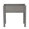 Raised Garden Bed With Legs, Elevated Planter Box For Outdoor Plants Flowers Fruits Vegetable Herb Growingg - Gray - Image 9