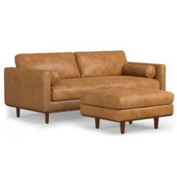 Morrison - Sofa And Ottoman Set - Sienna