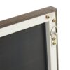 Solid Wood Frame Minimalist Mirror, Bathroom Bedroom Wall Mirror. Enhance Modern Interior Design - Gray / Transparent - Image 11
