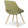 Malden - Bentwood Dining Chair - Acid Green / Light Brown - Image 3