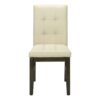 Dining Chair, Upholstered, Dining Room, Transitional (Set of 2) - Cream - Image 12