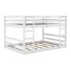 Full Over Full Classic Bunk Bed & Ladder - White - Image 2