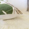 Autumn Vibes Leaf Accent Pillow With Matching Back - Green - Image 8