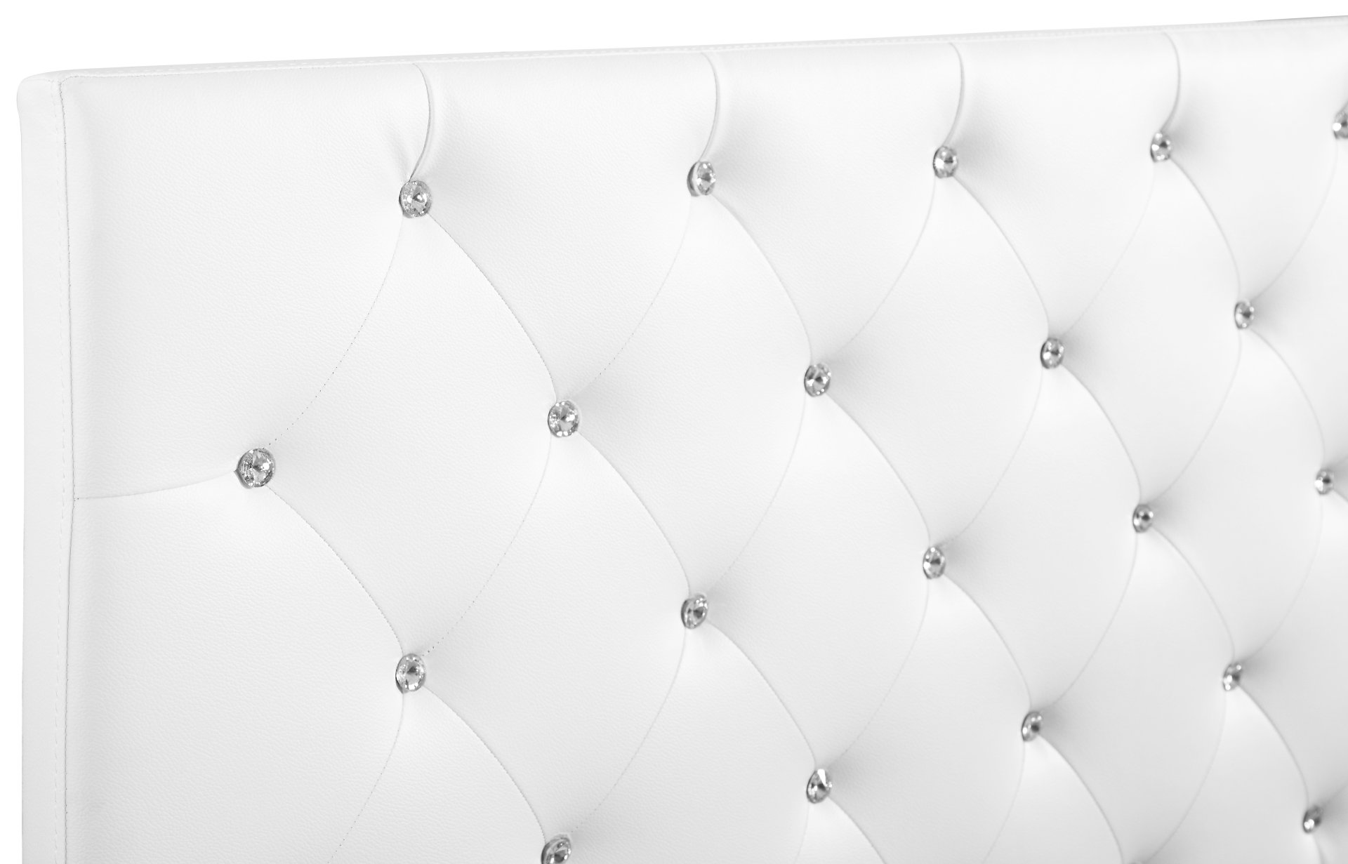 King Size Headboard For Comfort Stylish - White - Image 4