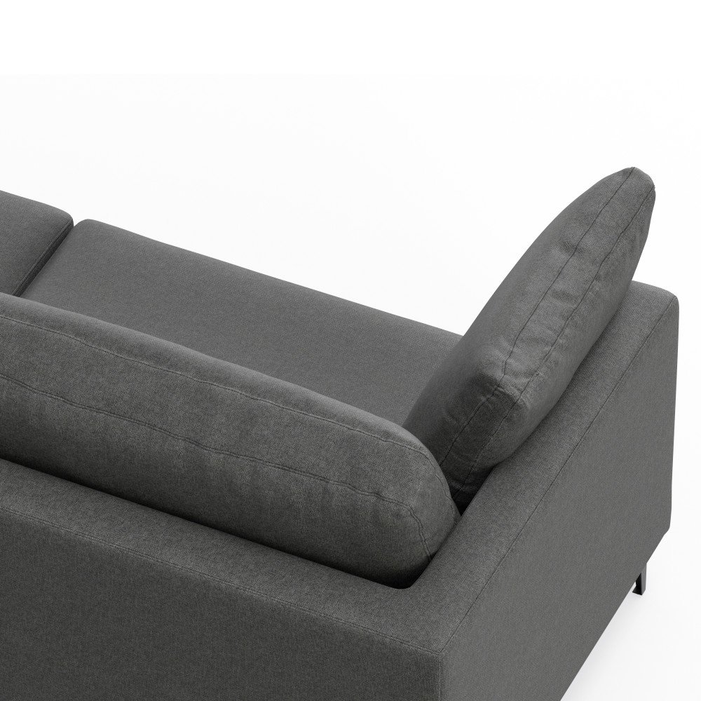 Ava - Mid Century Sofa - Gray - Image 9