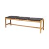 Cambria - Rustic 3 Seater Bench - Teak - Image 5