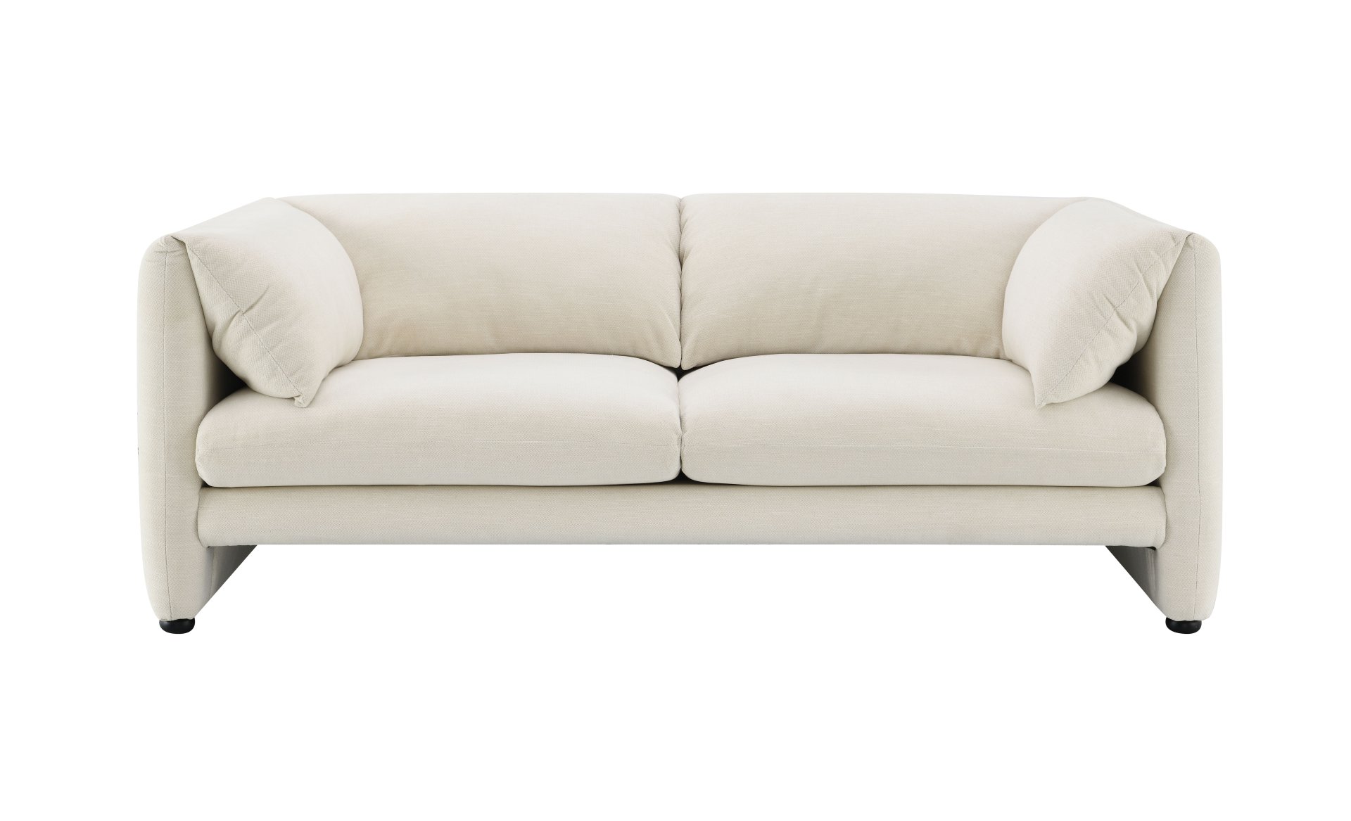 Jaeda - Boucle 3 Pieces Living Room Set - Beige - Image 7