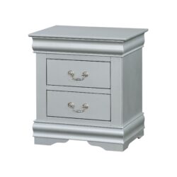 Louis Philippe III - Nightstand - Silver