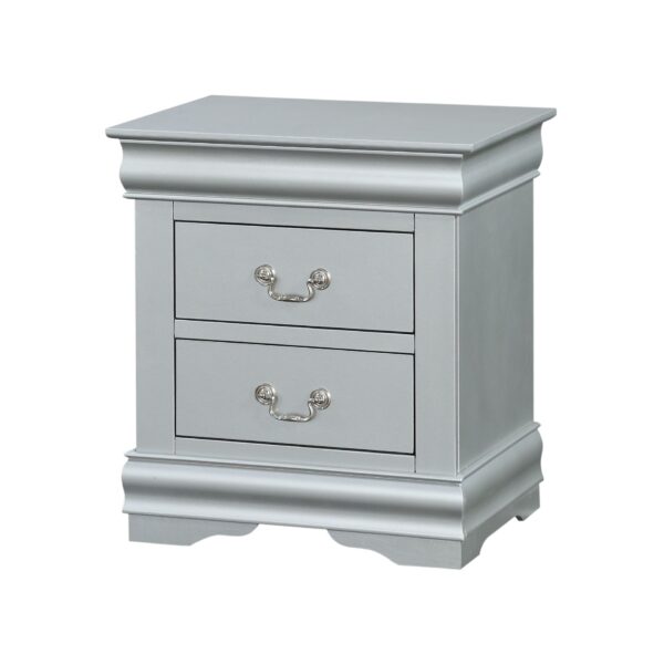 Louis Philippe III - Nightstand - Silver