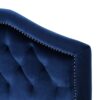 Kaarina - Contemporary Tufted Fabric Full / Queen Headboard - Navy Blue - Image 12