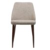 Modern Dining Chair With Wood Iron Legs - Wheat - Image 5