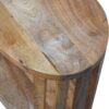 Ariella - Single Shelf Nightstand - Oak - Image 5
