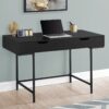 Computer Desk For Home Office, Laptop, Storage Drawers, Modern - Black - Image 10